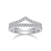 Crown Diamond Ring Luxury And Stylish Moissanite Silver Ring