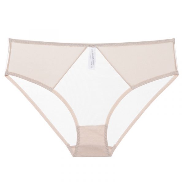 Sexy Underwear Thin Transparent Mesh Lifting Hip Women's Underwear Cotton Crotch Breathable Low Waist Triangle Pants