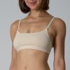 Cotton Scoop Bralette Comfortable Home Underwear Seamless Wireless Soft