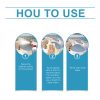 Homonth Marine Foam Cleaning Agent, Maintenance, Cleaning And Decontamination Marine Hull Portable Cleaner
