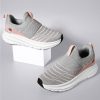 Big Size Women's Shoes, Soft Sole Comfortable Middle-aged and Elderly Walking Shoes, Slip-on Ultra-light Outdoor Sports Shoes