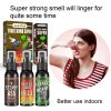 Jue-Fish Stinky Fart Spray (Set) April Fool's Day Prank Liquid Toy Parody Stinky Entertainment Poop Hell Bomb Smell