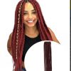 3S THREE STRAND Crochet Hair  Extensions Soft Synthetic Braiding Hair