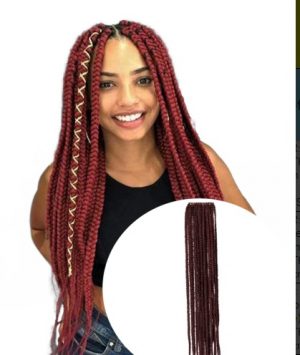 3S THREE STRAND Crochet Hair  Extensions Soft Synthetic Braiding Hair