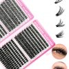 3D False Eyelashes, Multi-layered, Realistic, Soft And Comfortable, Natural Nude Makeup
