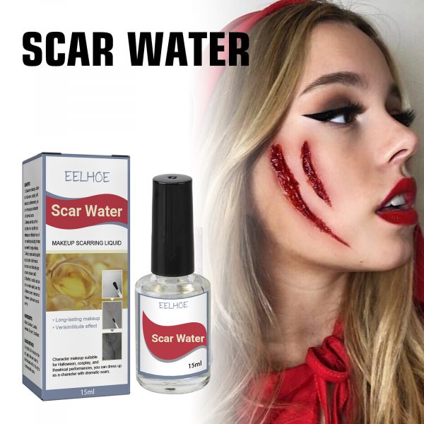 EELHOE Halloween Scar Lotion, Festive Party Dress Up Horror Wound Scar Wound Makeup Lotion