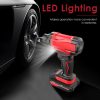1Pc 150PSI Cordless Car Tire Inflator Rechargeable  2V Portable Electric Air Compressor With LED Light For Car Bike Motorcycle Ball