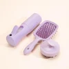 Hollow Comb Set With Spray Bottle 200ml Hair Care Product Set Silicone Shampoo Head Scalp Massage Brush
