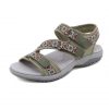 Sports sandals with printed Velcro plus size women's shoes