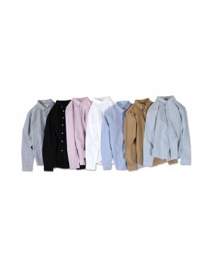 Spring New Cotton Shirt Men's Bottoming Oxford Shirt