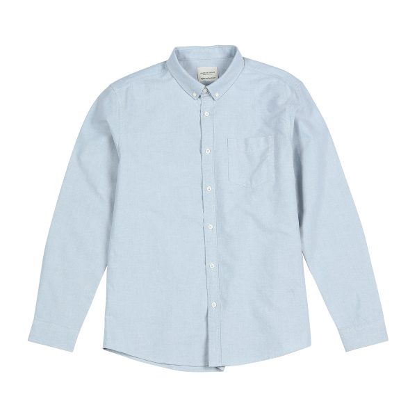 Spring New Cotton Shirt Men's Bottoming Oxford Shirt