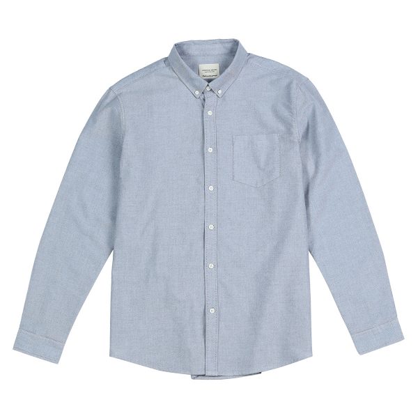 Spring New Cotton Shirt Men's Bottoming Oxford Shirt