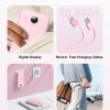 With AC Socket For Fast Charging, It Comes With A Dual-wire Digital Display Power Bank
