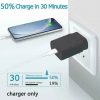 25w Super Fast Charger Type USB-C 10FT Cable For Galaxy S23 S22 S21 S20