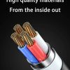 USB 3.0 A Male To A Male Cable Data Transfer Super Speed Power Charger Metal 6FT