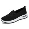 Summer flat bottomed shallow mouth walking shoes fly woven breathable lazy shoes one foot sole shoes