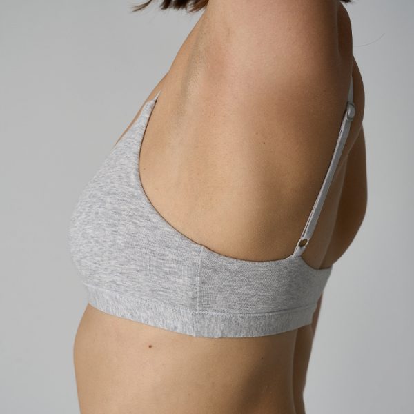 Cotton Scoop Bralette Comfortable Home Underwear Seamless Wireless Soft