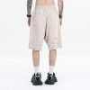 Men's Clothing Spring Solid Color Hole Heavyweight Sports Shorts Casual