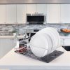 Dish Drying Rack Stainless Steel Dish Rack Drainboard Cutlery Holder Kitchen Dish Organizer