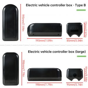 Electric bike controller box, fits 250W-1000W conversion kits, with small to extra-large options.