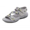 Sports sandals with printed Velcro plus size women's shoes