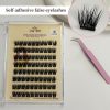3D Self-adhesive False Eyelashes 8 Rows -Small Tweezer Tool