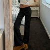 Daily home versatile basic straight leg pants