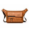 Men's large capacity waterproof chest bag large capacity crossbody bag shoulder bag ﻿