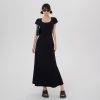 Women's Dress Slimming Elegant Long Dress Waist-Cinching Pure Desire