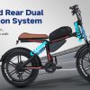 500W 20inch Fat Tire Electric Bike With 45kmh Top Speed & 45km Range