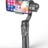 Compatible with Apple, Handheld Phone Gimbal Stabilizer 3-Axis PTZ Tripod Anti-Shake for Smartphone Vlog