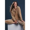 Umgee Soft Thermal Collared Long Sleeve Top