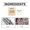 Hoexe Pearl Twist Ear Hook All-In-One Feminine Earclip Earring Twist Pearl Ear Hang