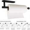 Stainless Steel Tissue Rack (Long Square Bottom Silver), Nail-Free And Perforation-Free Bathroom Toilet Paper Rack, Wall-Mounted Tissue Storage, Roll Paper Rack