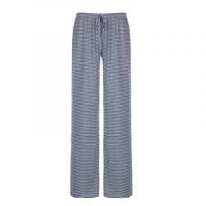 Contrast striped knitted casual pants