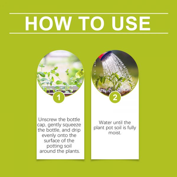 Moonspry Indoor And Outdoor Plant Nutrient Solution Green Leaf Lawn Flower Pot Fertilizer Hair Root Growth Nutrient Solution