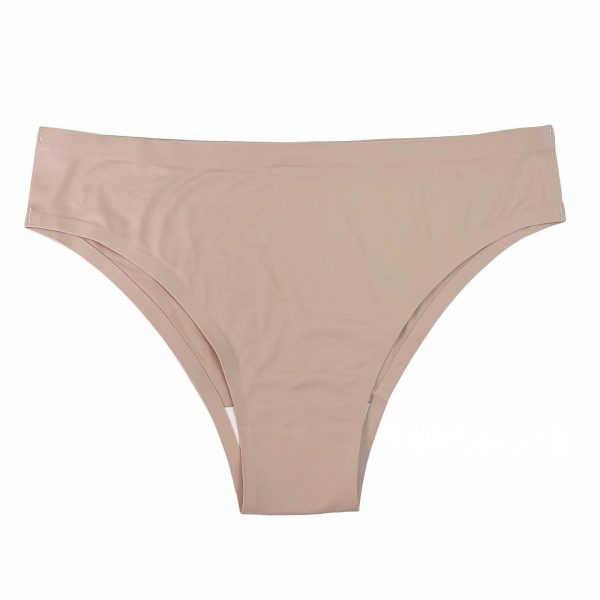 Foreign Trade  Ice Silk Underwear Cotton Crotch Low Waist Leopard Print Sexy Plus Size Seamless One-Piece Sports Fitness Briefs