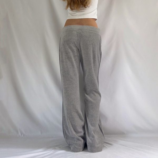 Straight leg wide leg long athletic sweatpants for women