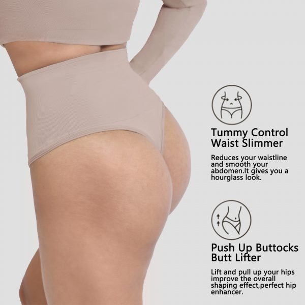 Underwear with Waist Shaping and Abdominal Support for Women