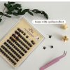 3D Self-adhesive False Eyelashes 8 Rows -Small Tweezer Tool
