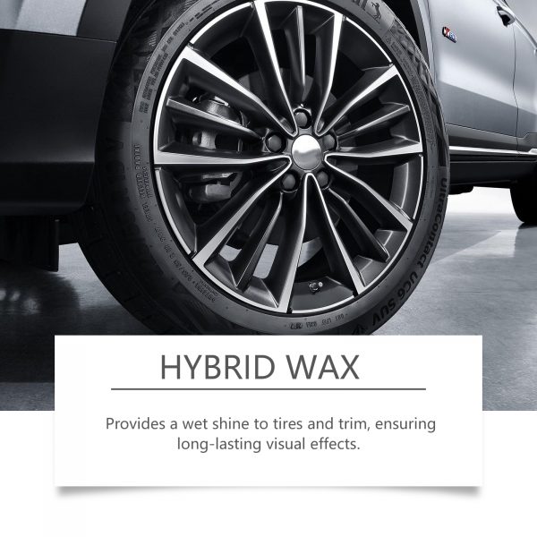 Homonth Tire Shine Spray Automotive Wheels Clean Polishing Coating Liquid Tire Care Coating Agent