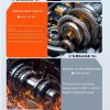 Rust And Noise Removal Spray - Multifunctional High Temperature Resistant Butter Spray For Cleaning Gears And Extending Their Service Life. Suitable For Equipment Maintenance