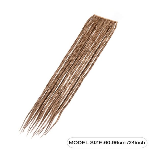 3S THREE STRAND Crochet Hair  Extensions Soft Synthetic Braiding Hair