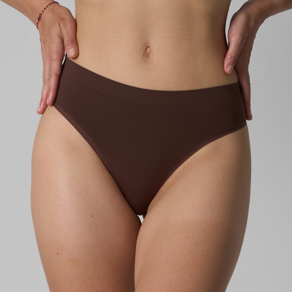 Women's Soft Seamless Triangle Panties Yoga Underwear Invisible Underpants
