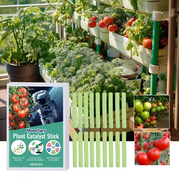 MoonSpry Plant Catalyst Stick, Plant Fruit And Vegetable Pot Flower Bud Flower Hair Root Growth Fertilizer Stick