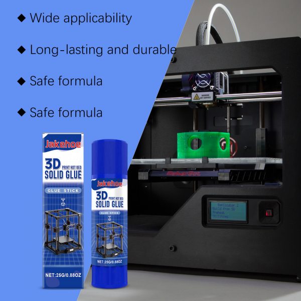 Jakehoe Printer Glue Stick Multi-Functional 3d Printing Glue Stick Is Easy To Clean And Suitable For A Variety Of Hot Bed Materials