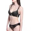 Summer Cross Pattern Lace Women's Underwear Sexy Push-Up Bra