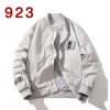 Autumn and Winter American Casual Embroidered Cotton Jacket for Men and Women, Loose Thick Baseball Padded Coat Trendy Outerwear