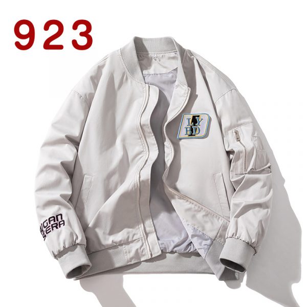Autumn and Winter American Casual Embroidered Cotton Jacket for Men and Women, Loose Thick Baseball Padded Coat Trendy Outerwear