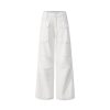 Women's Multi-Pocket Flared Work Jeans with Pleated Design and Low Waist Bootcut Style